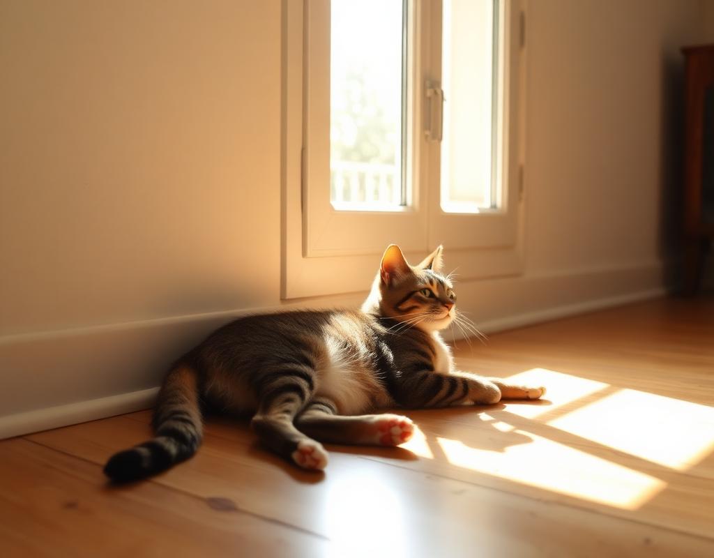 An indoor cat is still a wild animal