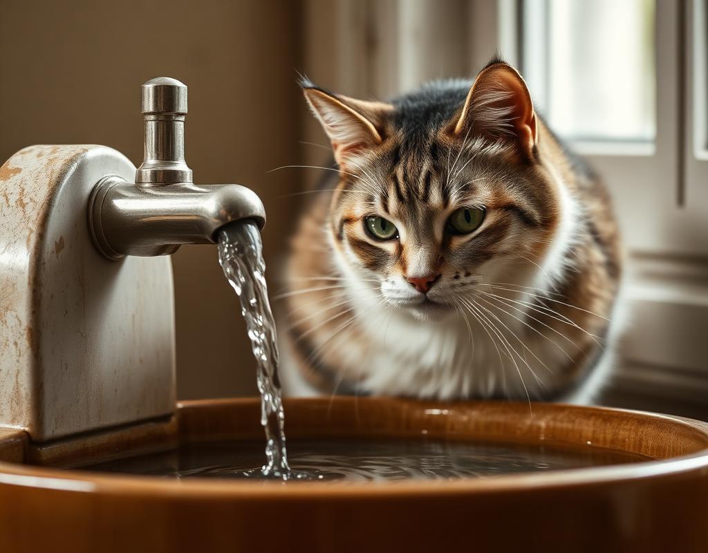 The senior cat's quiet kidneys